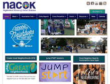 Tablet Screenshot of nacok.org